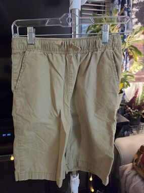 Place Boys Tan Elastic-Waist Shorts